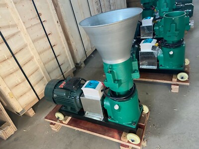 Animal Feed Machine Suit for Animal Cub 2mm Pellet Mill Machine 2 Grind wheels
