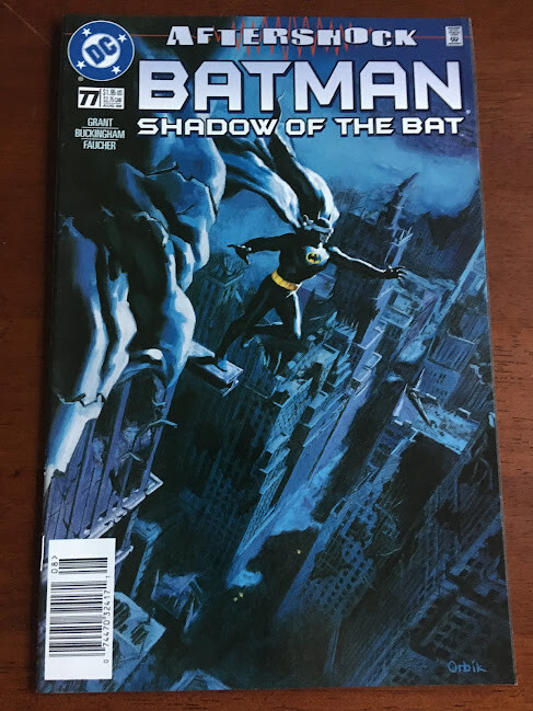 BATMAN SHADOW OF THE BAT # 77 VF NEWSSTAND COPY DC COMICS