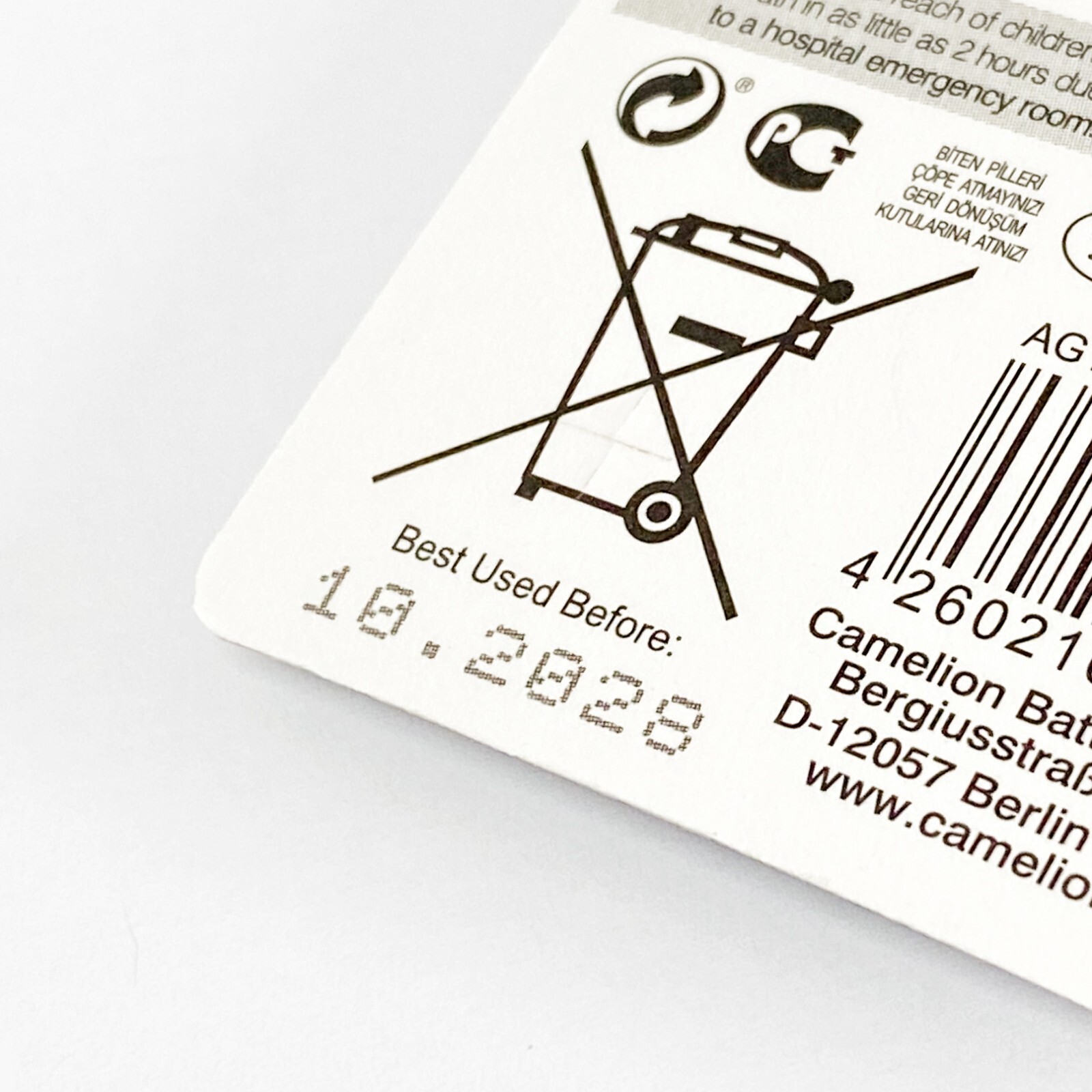 Thumbnail - Lr44 Ag13 V13ga A76 357 Sr44w Camelion Knopfzelle Knopfbatterie Mhd