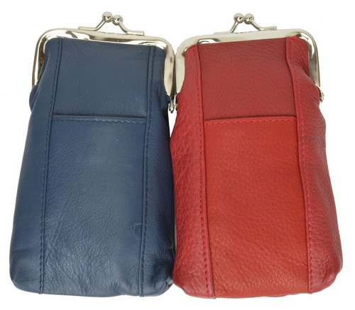 Estuche de cuero negro para cigarrillos encendedor bolsa clip superior soporte regular años 100 - Imagen 5 de 9