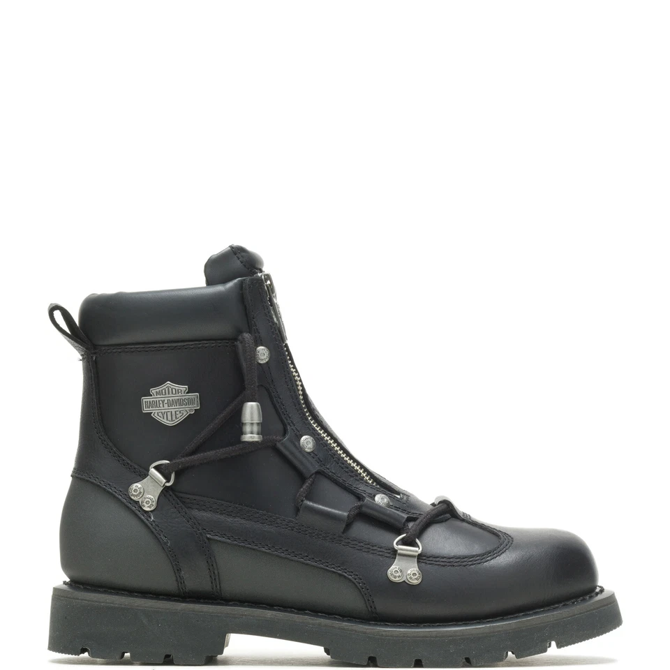 Harley-Davidson Brake Light Flash De D96274 Mens Black Motorcycle Boots