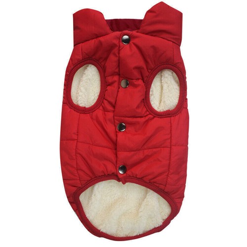 2024 Pet Dog Fleece Vest Sweater Winter Puppy Jacket Warm Clothes Chihuahua Coat - Picture 2 of 11