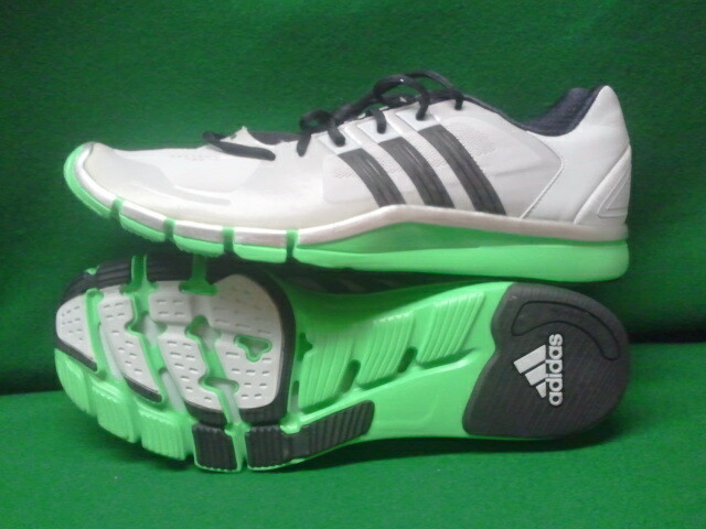 ADIDAS ADIPURE 360.2M TRAINING/FITNESS GRAY BLACK GREEN SHOES 14.5 Men