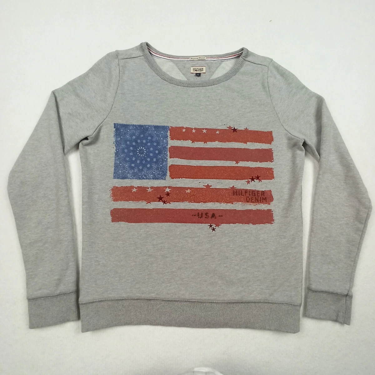 Tommy hilfiger flag jumper top