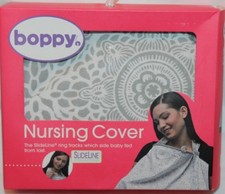 Boppy Nursing Cover Slideline Collection Boho Gray 5600109