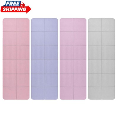 Foldable Yoga Mat Folding Fitness Exercise Mat Non-slip for Women Men & Children