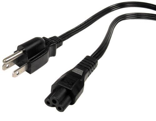 NEW NEC NP50 NP61 NP62 NP64 DLP Projector ACPower Cord Cable Plug Black - Afbeelding 1 van 1