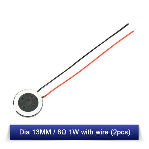 2pcs 4Ω/8Ω 0.25/0.5/1/2/3/5W Small Speakers 4ohm 8ohm DIY Speaker Accessories - Afbeelding 30 van 42