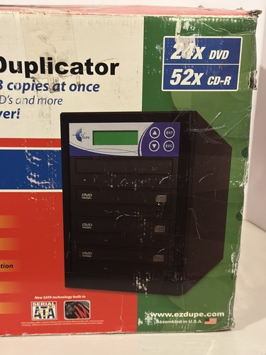 EZ Dupe - Duplicates 1 to 3 Dvd / Cd at once. - Picture 8 of 10