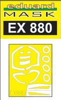 MW22 Eduard EX880 Z-526 Afs 1/48 Mask For Eduard
