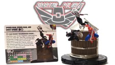 Heroclix WEB WARRIORS - SPIDER-MAN - GHOST SPIDER - 201 - PROMO Spider-Verse Set