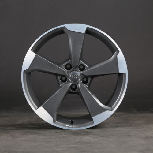 19 pouces Audi Sport 5 bras rotor jantes A4 S4 B9 original 8W0601025CG jantes alu - Photo 3 sur 5