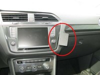 Brodit Proclip 855219 Montagekonsole FüR VW Volkswagen Tiguan Modell 2017 - 2024