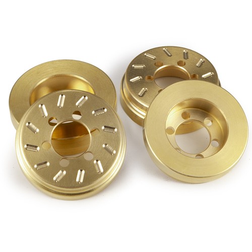 Brass Counterweight 1.9" 2.2" Wheel Weights for RC 1/10 SCX10 D90 TRX-4 - Picture 5 of 23
