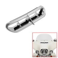 Chrome Fairing Vent Accent Trim Fit For Harley Electra Street Tri Glide 14-23