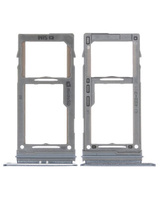 Replacement Single  Sim Card Tray Compatible For Samsung Galaxy S9/S9 Plus Gray