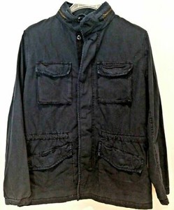 navy blue army jacket