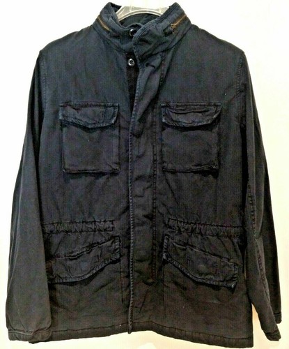 GAP MEN'S NAVY BLUE MILITARY JACKET 