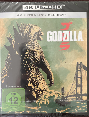 4K Ultra HD + Blu-ray - Godzilla (2014) Wiedergeburt des Monsters