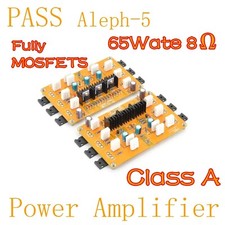 1 paio Pass Aleph-5 A5 Mosfet completi classe A amplificatore di potenza - scheda pronta