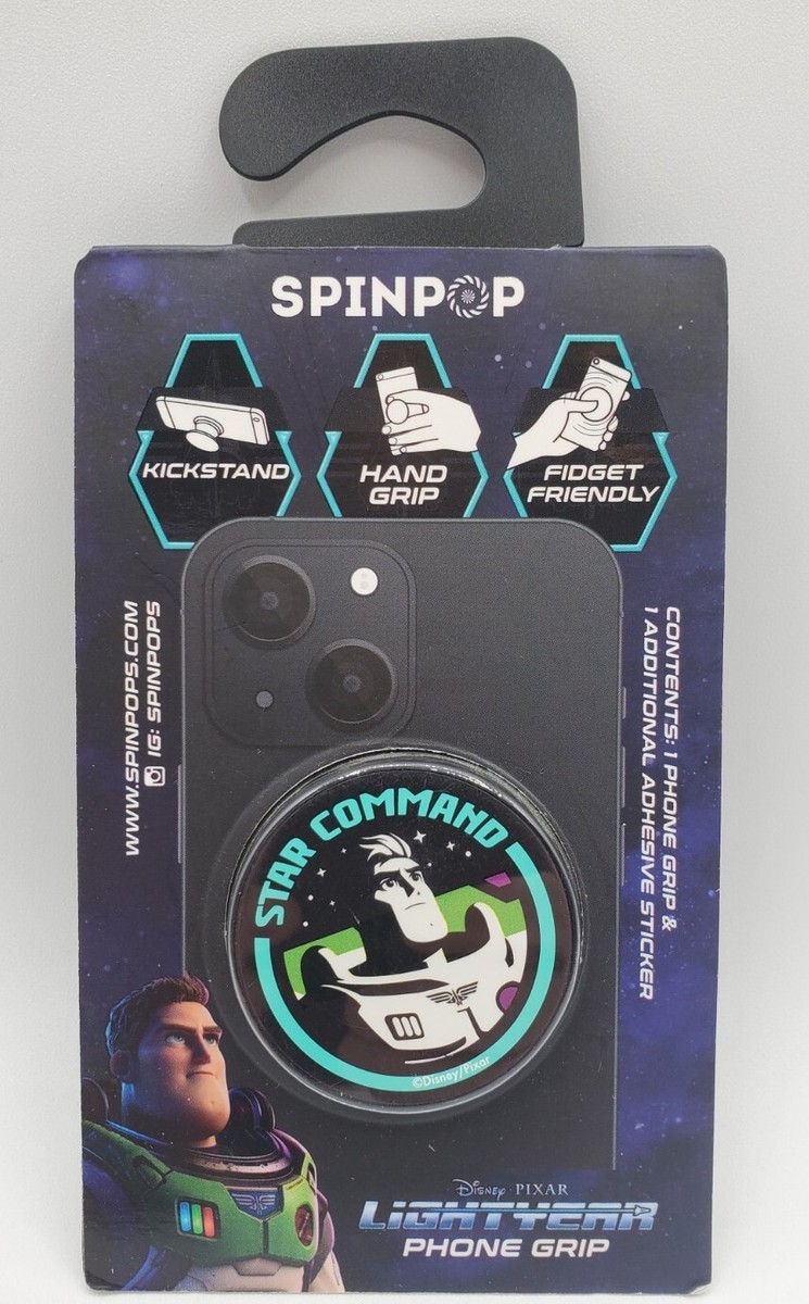 Spinpop Phone Grip Buzz Lightyear Disney Kickstand Fidget