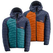 Piumino Uomo Cappuccio Kapriol Thermic Imbottitura Thermore Tasche Scaldamani