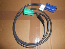 ATEN 2L-5202U KVM-Kabel VGA USB, schwarz, 1,8...