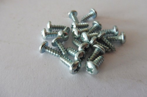 20 Stk. 2,2 x 9,5 mm Rundkopf-Schneidschraube/Blechschraube mit Kreuzschlitz - Bild 3 von 4