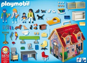 playmobil veterinary clinic