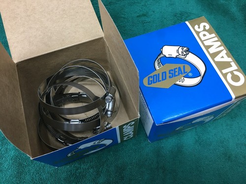 MURRAY GOLD SEAL STAINLESS STEEL CLAMPS 3 5/16" X 4 1/4" ONE BOX OF 10 CLAMPS - Bild 2 von 3