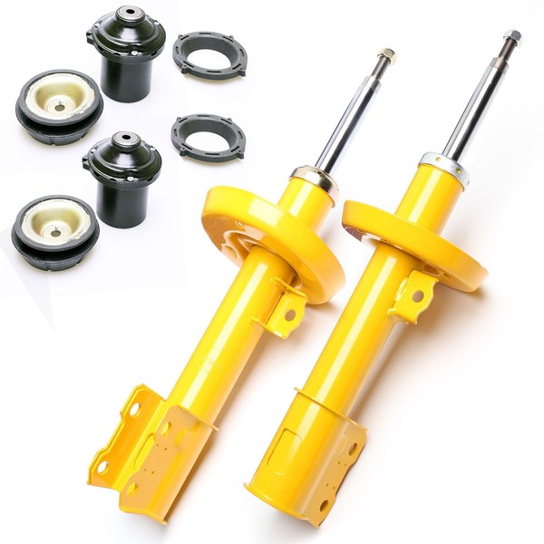 2X Sport-StoßDÄMpfer Gasdruck Vorne + Domlager - Opel Astra G, Zafira A-image