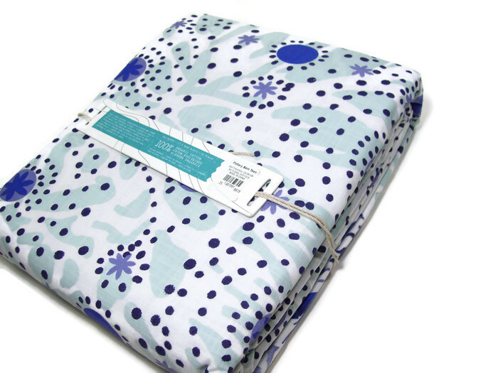 Pottery Barn Teen Kelly Slater Cotton Ocean Floral Full Queen