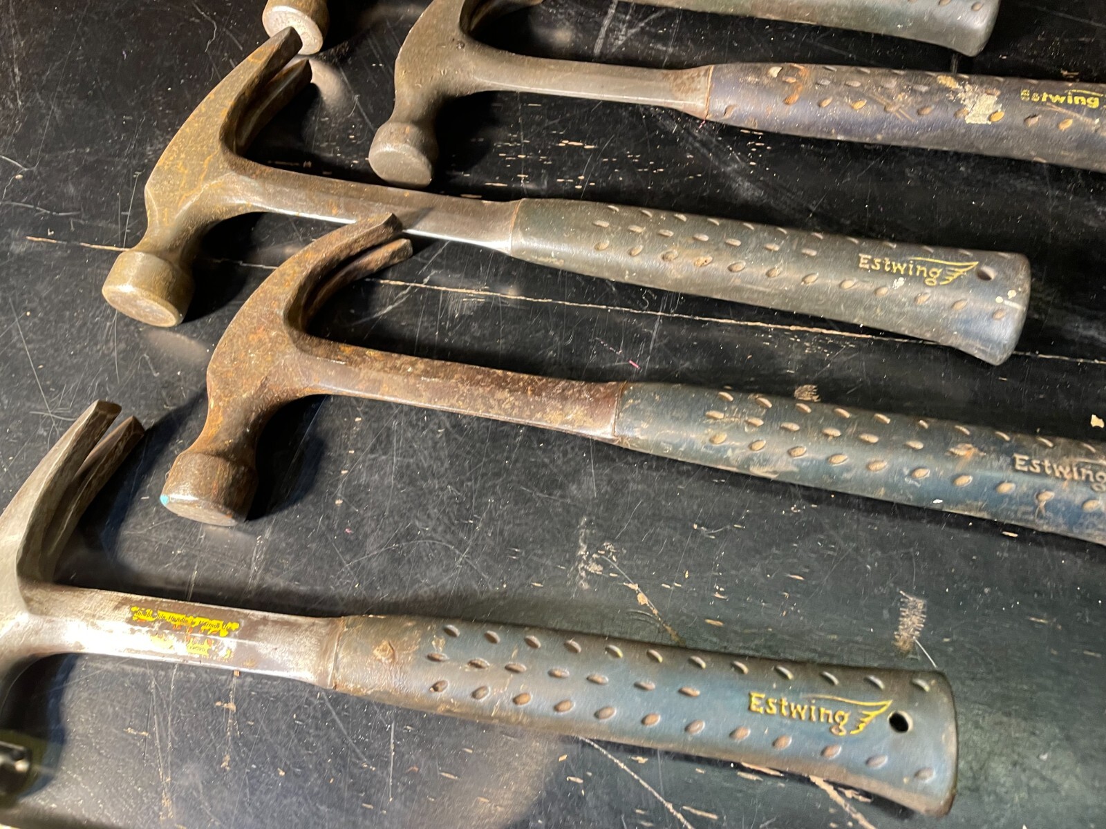 Estwing Hammer Tool Lot 9 Piece 17lbs Claw Framing Sledge Hatchet Safe