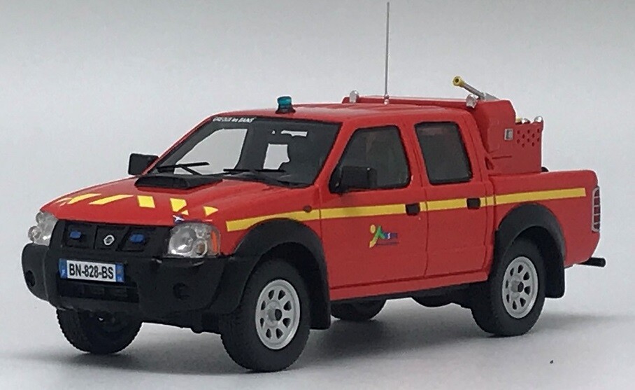 Miniature ALARME 1/43 Nissan Pompiers Alpes Haute-Provence, édition Limitée 250 Pièces