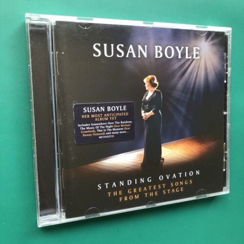 Susan Boyle STANDING OVATION (Greatest Songs From The Stage) Pop CD Wizard of Oz - Afbeelding 1 van 8