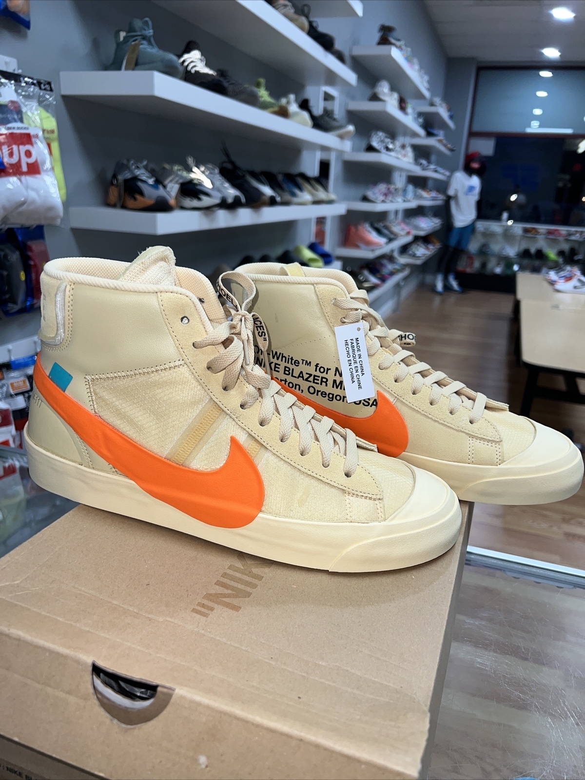 OFF WHITE X NIKE Taglia 11 Blazer Nike Mid x OFF WHITE All Hallows Eve 2018