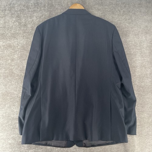 G Valentino Men’s 2 Button Wool Silk Single Breasted Blazer Size 56L Italy NEW - Picture 13 of 15