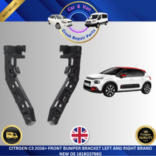 CITROEN C3 2016-2020 Front Bumper Bracket Left & Right Pair | OE 1618037980