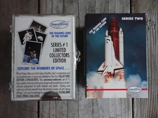 1991 SPACE SHOTS - Both Series 1 & 2 NASA Trading Cards Sets NOS never opened.