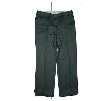 Brax Trevira Men's Chino Pants Relaxed Business Comfort Virgin Wool W34 L30 Gray