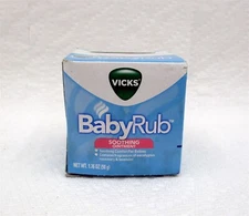 Vicks Baby Rub Non-Medicated Chest Rub Soothing Ointment - 1.76 OZ / 50g