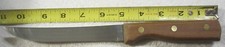 6 ' blade,Tramontina Inox Stainless Utility Knife From Brazil ,Wood Handle VTG