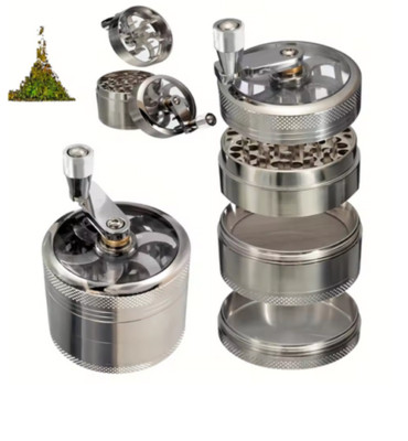 Grinder Crusher Edelstahl Metall Mühle Gewürzmühle Hesi Grow RAR Canna Sex