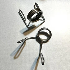 2" SPRING CLIPS Collar Clamp for Weight Bar, Dumbbell, Barbell - 1 PAIR
