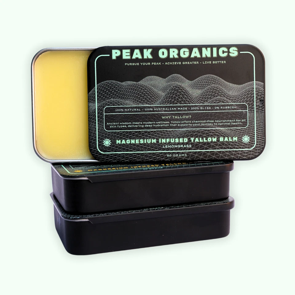 Magnesium Grassfed Beef Tallow Balm Natural Toxic Free Skincare - Aussie Made 🐮 - Image 4 of 4