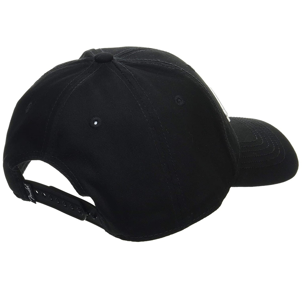 Fender Original Cap Black/Custom Shop Baseball Hat/Logo Stretch