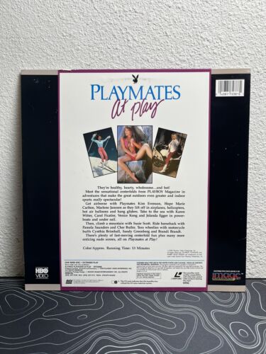 1990 Play Boy - Playmates at Play Laserdisc sehr gut - Bild 2 von 2