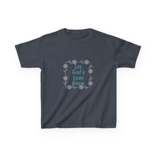 Let God's Love Grow Kids Heavy Cotton™ Tee - Picture 28 of 37