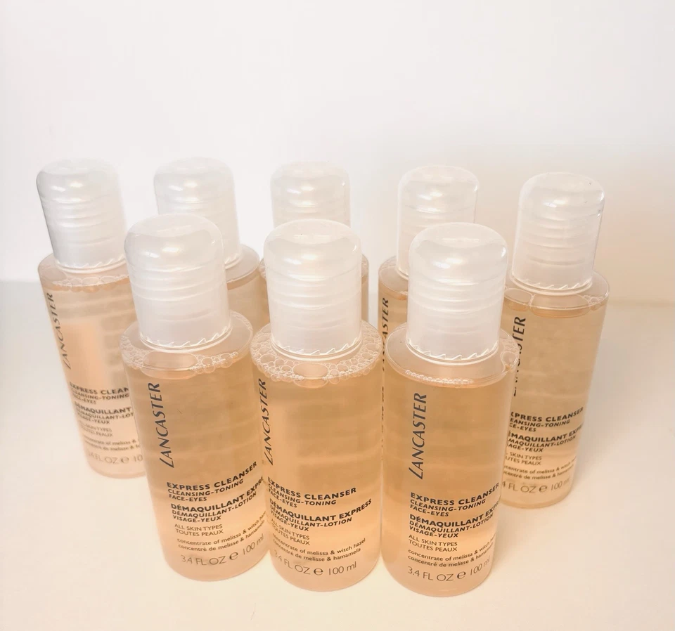 Lancaster Express Cleanser 800 ml Cleansing Toning 8 x 100 ml