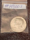 1969 Kennedy Half Dollar 40% SILVER Denver Mint #HD003
